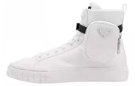 Кроссовки женские Prada Skateboard Wheel, белый
