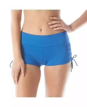 Стильные женские шорты для плавания Beach House Swim Blake с регулируемой завязкой по бокам, синий