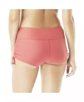 Стильные женские шорты для плавания Beach House Swim Blake с регулируемой завязкой по бокам, оранжевый