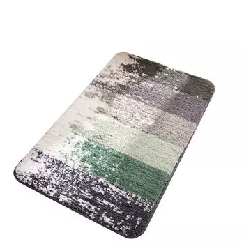 Стильный бытовой противоскользящий водопоглощающий коврик для ванной комнаты, кухни, размеры ковра: A Stuttg, мультиколор