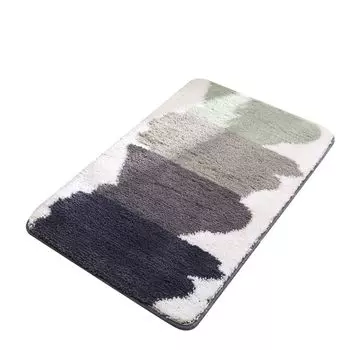 Стильный бытовой противоскользящий водопоглощающий коврик для ванной комнаты, кухни, размеры ковра: B Stuttg, мультиколор