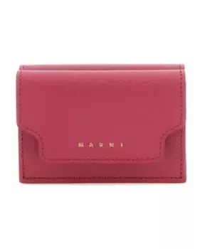 Стильный кошелек для карточек Marni, фиолетовый