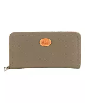 Стильный кошелек с кожаными вставками. La Martina, зеленый