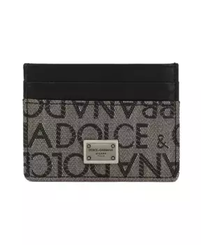 Стильный кошелек с уникальным дизайном Dolce & Gabbana, черный