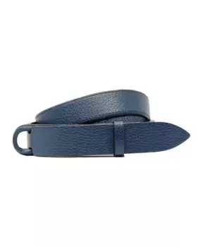 Стильный кожаный ремень. Orciani, синий
