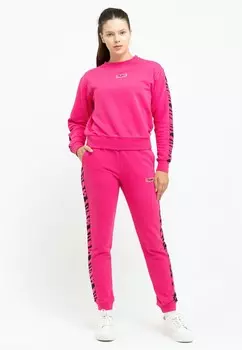 Стильный спортивный костюм tom barron с полосками под зебру Tom_Barron, фуксия