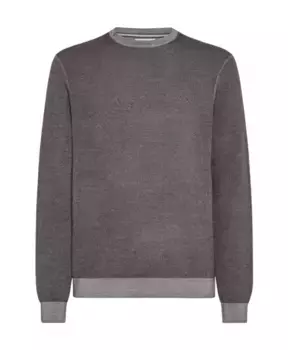 Стильный свитер Sun68, серый