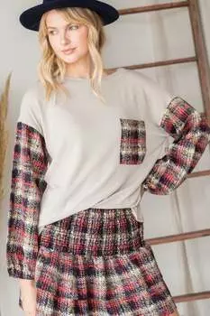 Стильный свитер-топ FASHNZFAB, цвет coral