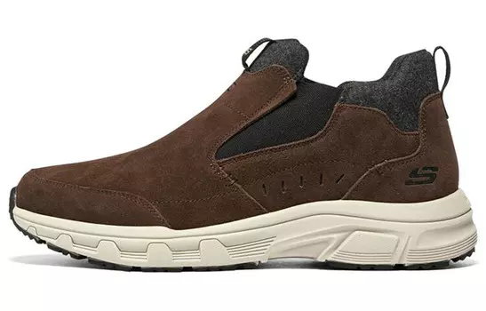 Стиль жизни Стиль жизни Обувь Мужская Низкая Коричневый/черный Skechers