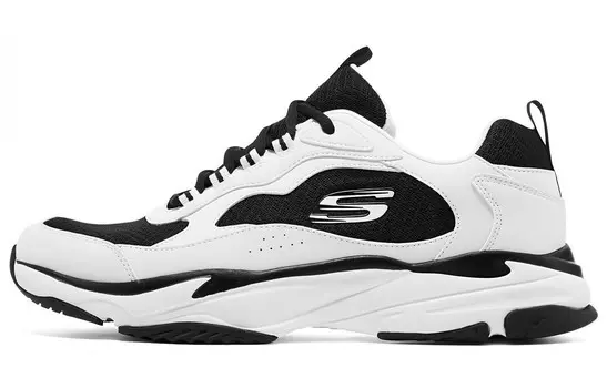 Стиль жизни Стиль жизни Обувь Мужская Низкая Черный/белый Skechers