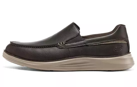 Стиль жизни Стиль жизни Обувь Мужская Низкий верх Шоколадный Skechers