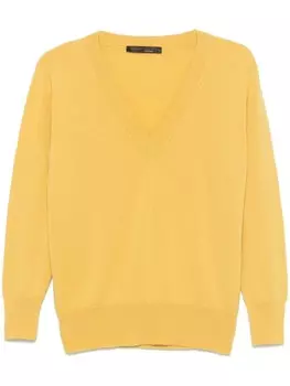 Стимул! Кашемировый свитер Ginan Incentive! Cashmere, желтый
