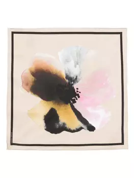 Stine Goya шарф с принтом Pastel Petals, нейтральный