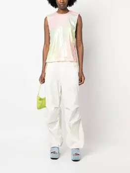 Stine Goya топ с пайетками, оранжевый