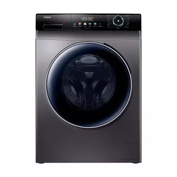 Стиральная машина Haier EG10012BD55S, 10 кг, тёмно-фиолетовый