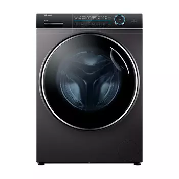 Стиральная машина Haier XQG100-BD14136LU1, 10 кг, тёмно-фиолетовый