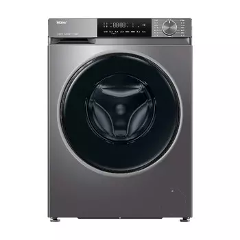 Стирально-сушильная машина Haier EG100H39PLUS, 10 кг, серебристый