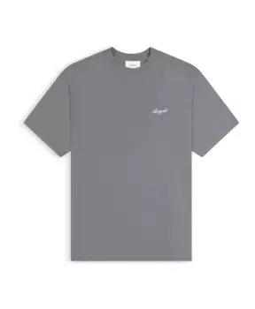 Стираная футболка Honor Axel Arigato, серый