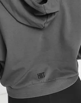 Стираная толстовка с капюшоном HIIT