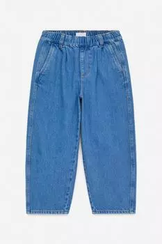 Стираные джинсовые брюки Arket, синий