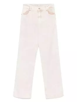 Стираные джинсы Blumarine, розовый