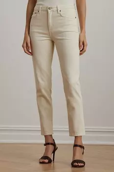Стирать узкие джинсы Lauren Ralph Lauren, бежевый