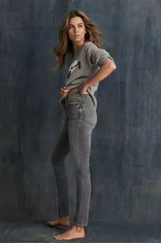 Стирать узкие джинсы Mint Velvet, серый