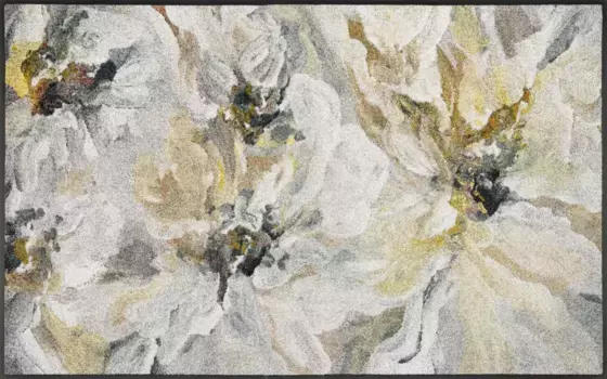 Стирка+сушка ковра Kleen-Tex "La Fleur", прямоугольный Wash+dry by Kleen-Tex 75х120 см, цвет bunt