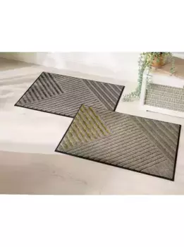 Стирка+сушка коврика Kleen-Tex, прямоугольный Wash+dry by Kleen-Tex 75х120 см, бежевый