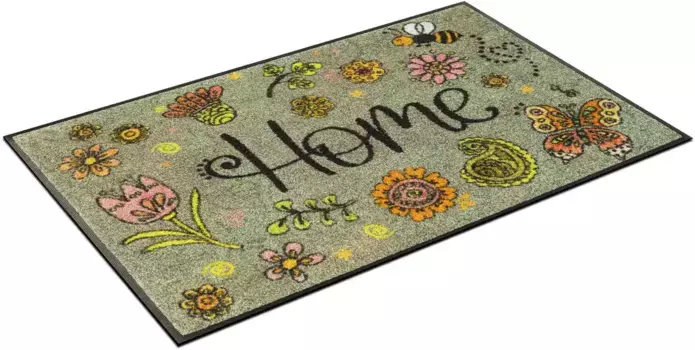 Стирка+сушка ковриком Kleen-Tex "Lovely Home", прямоугольный Wash+dry by Kleen-Tex 50х75 см, цвет bunt