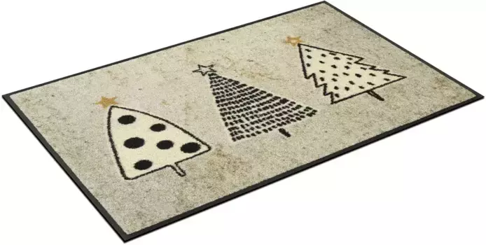 Стирка+сушка ковриком Kleen-Tex "Тихая ночь", прямоугольный Wash+dry by Kleen-Tex 50х75 см, цвет bunt