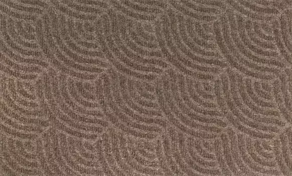Стирка+сушка от Kleen-Tex коврик "DUNE Waves taupe", прямоугольный Wash+dry by Kleen-Tex 60х90 см, коричневый