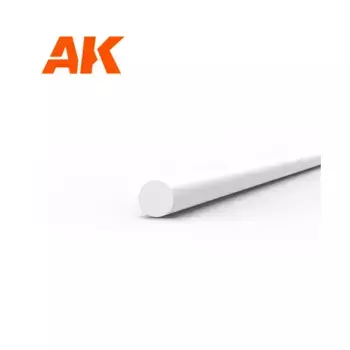 Стироловый стержень - диаметр 1,00 x 350 мм, High Quality Modeling Styrene