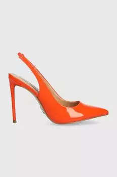 Стив Мэдден на ярких каблуках Steve Madden, оранжевый