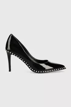 Стив Мэдден, туфли Luiza-P на каблуках Steve Madden, черный