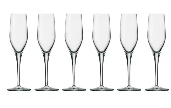 Stlzle Lausitz, 6 бокалов для шампанского EXQUISIT, прозрачные 147 00 07 D14707F001