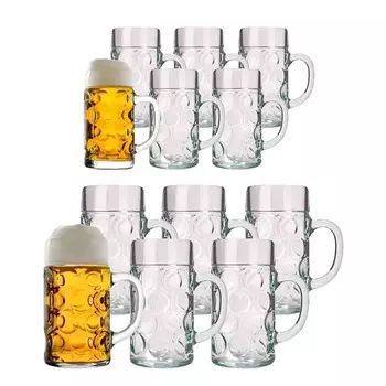 Stlzle Oberglas ISAR Набор пивных кружек, 12 шт