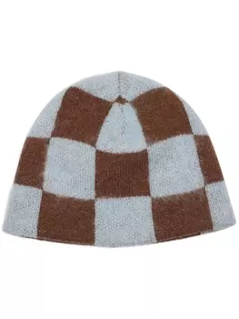 Stockholm Surfboard Club двусторонняя шапка бини, синий