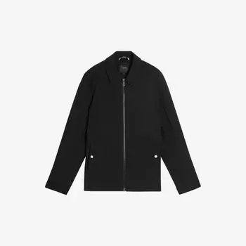 Стёганая куртка Harrington в клетку Manburn Ted Baker, черный