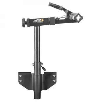 Стойка мастерская для установки на рабочем месте/стене Super B, черный / черный / черный