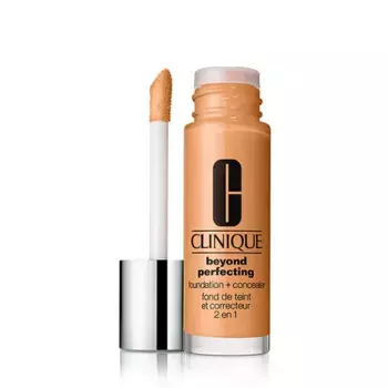 Стойкая база под макияж и консилер Beyond Perfecting Foundation Concealer Clinique, цвет toast wheat