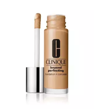 Стойкая база под макияж и консилер Beyond Perfecting Foundation Concealer Clinique, цвет honey