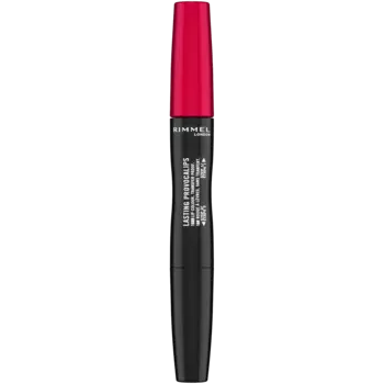 Стойкая губная помада 2в1 500 kiss the town красная Rimmel Provocalips, 2,3 мл