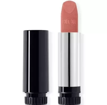 Стойкая губная помада DIOR Rouge Dior The Refill, оттенок 100 Nude Look Velvet, 3,5 г