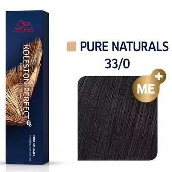 Стойкая краска для волос 33/0 60мл Wella Koleston Perfect ME+