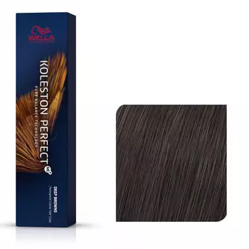 Стойкая краска для волос 4/71 Wella Professionals Koleston Perfect Me+, 60 мл
