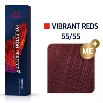 Стойкая краска для волос 55/55, 60 мл Wella Professionals Koleston perfect me+, цвет 55/55