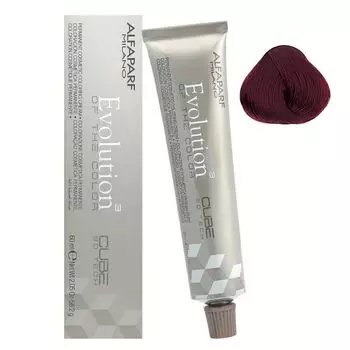 Стойкая краска для волос 5.65 русый красно-красный Alfaparf Evolution Of The Color Cube, 60 мл