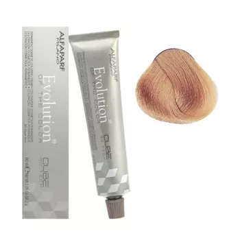 Стойкая краска для волос 9.04 очень светлый блондин чистая медь Alfaparf Evolution Of The Color Cube, 60 мл