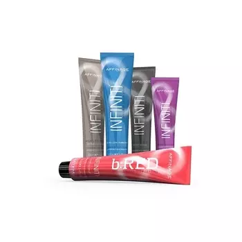 Стойкая краска для волос Infiniti Intelligent Color System со сверхнизким содержанием аммиака 3,4 унции 5,62 Красная ягода, Affinage